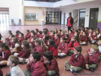 San Martín en el Colegio en 2do grado