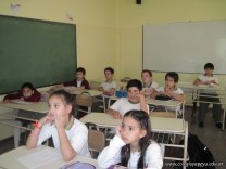 San Martín en el Colegio en 4to grado