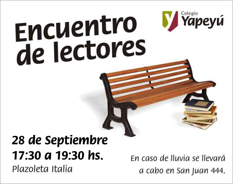 ¡Los esperamos en el Encuentro de Lectores!