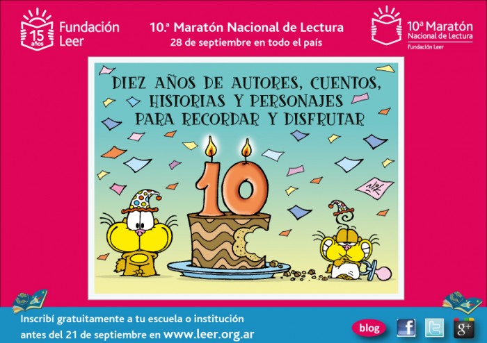 28 de Septiembre: Maratón Nacional de Lectura