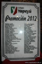 Acto de Colación de la Promoción 2012