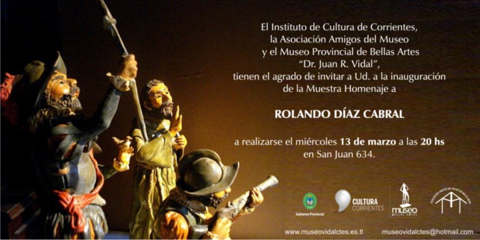 Muestra en Homenaje a “Rolando Díaz Cabral”