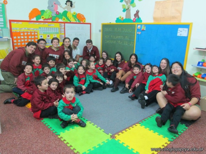 Los mas grandes volvieron al Jardin 1