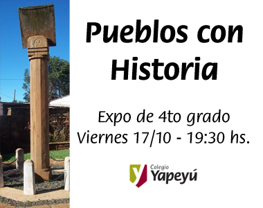 ¡Los invitamos a la Expo de 4to grado!