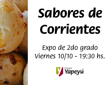 Los invitamos a la Expo: “Sabores de Corrientes”
