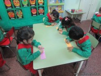 Escribimos nuestros nombres en Salas de 4