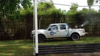 Fumigación del Campo Deportivo y calles periféricas