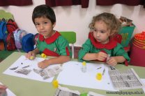 Trazado y Pegado con Papel de Diario