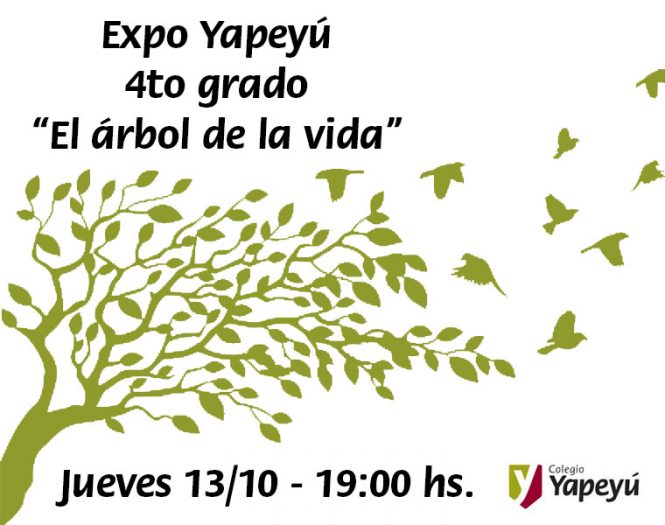 ¡Los invitamos a la Expo Yapeyú de 4to grado!