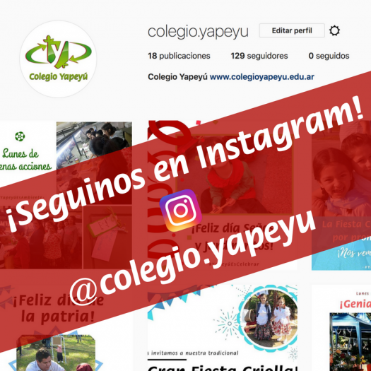 ¡Seguinos en Instagram!