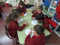 Adornamos el Colegio por su cumpleaños