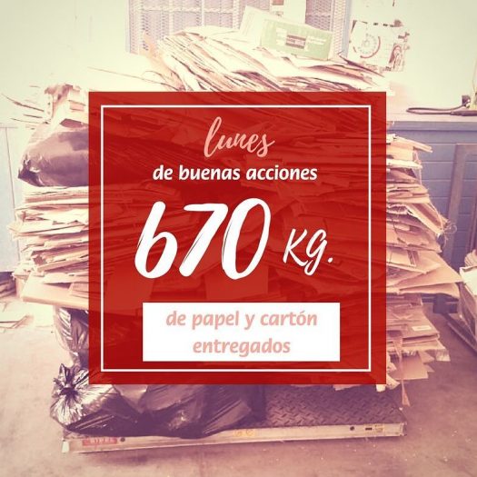 #YapeyúEsAmbiente ¡Donamos 670 kg de papel!