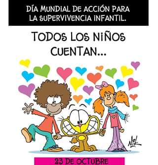 Hoy es el Día Mundial de la Supervivencia Infantil