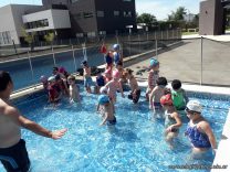 Galería de fotos de las clases de Natación de los jardineritos de Sala de 3 años