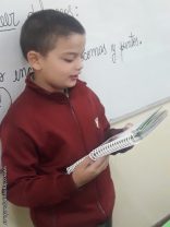 Los alumnos de 3er grado ejercitaron la lectura en voz alta