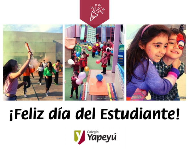 ¡Feliz día del estudiante!