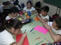 3er grado trabajó el valor de la gratitud