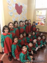 El corazón de las familias de las salas de 5 años