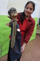 ¡Obra de títeres en sala de 4!