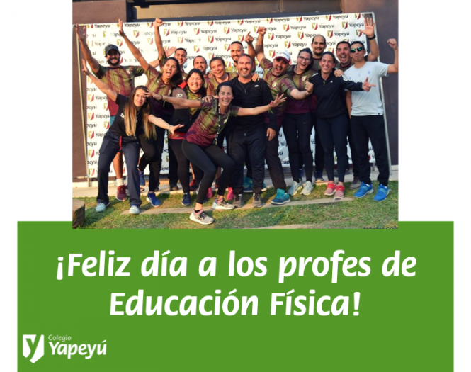 ¡Feliz día a los profes de Educación Física!