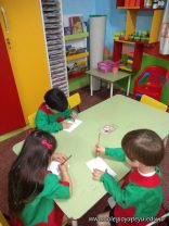 Las salitas de 3 dibujaron a los integrantes de su familia