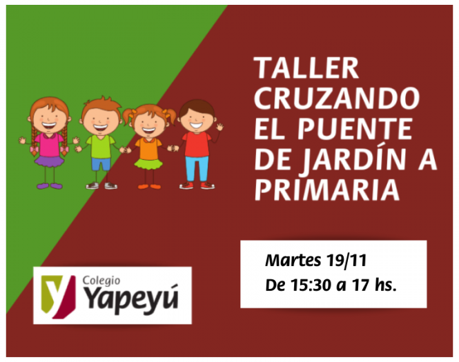 Los invitamos a una jornada de articulación entre la Educación Inicial y Primaria