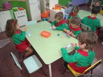 Las salas de 3 años aprenden a escribir su nombre