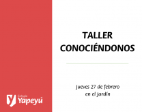 Taller “Conociéndonos”