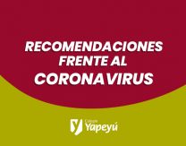Recomendaciones frente al Coronavirus