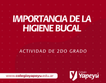 2do grado aprende sobre higiene bucal