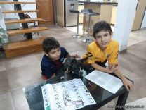 4to grado repasó con un ‘Tablero del saber’