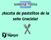 ¡Receta de pastelitos de la seño Graciela!