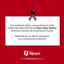 Pedimos el eterno descanso a María Elisa Mariño