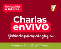 El Gabinete Psicopedagógico brindará una charla en vivo