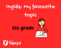 En Inglés, los chicos de 6to grado cerraron el Trimestre con un trabajo integrador