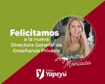¡Felicidades a la nueva Directora General de Enseñanza Privada!