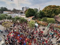 Los profes de Educación Física homenajearon al Padre de la Patria