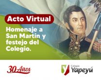 Acto por San Martín y 30° aniversario del Colegio