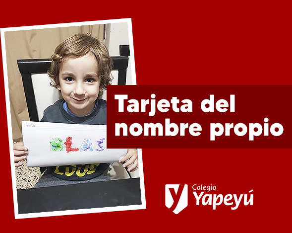 Los niños de Sala de 3 identifican sus nombres