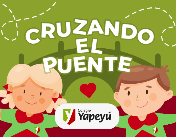 Cruzando el puente de Jardín a Primaria