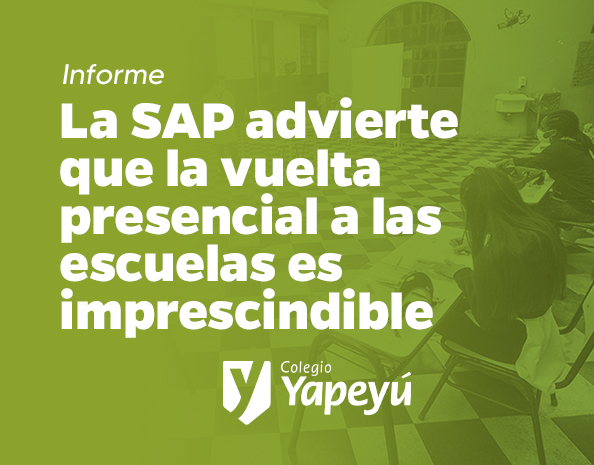 Compartimos el informe de la Sociedad Argentina de Pediatría para el regreso de las clases presenciales