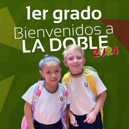 ¡Bienvenidos a la Doble 1° grado!