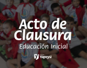 Acto de Clausura de Jardín