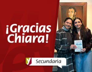 ¡Gracias Chiara por visitarnos!